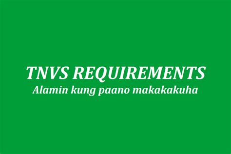 ltfrb.gov.ph tnvs